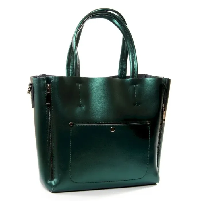 Сумка жіноча Класична шкіра Luxeva P80 8650 bright-green