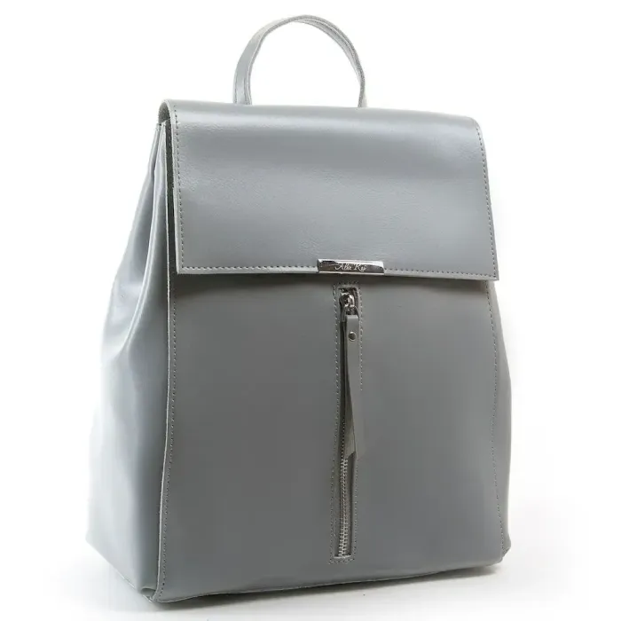 Сумка Жіноча Рюкзак шкіра ALEX RAI 373 light-grey