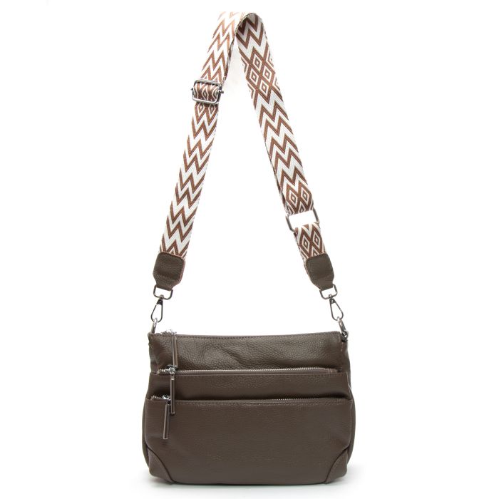 Сумка Женская Классическая кожа ALEX RAI 8269 dark khaki