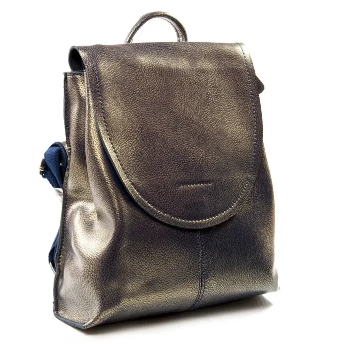 Сумка Женская Классическая кожа Luxeva P100 8741 w gold ash