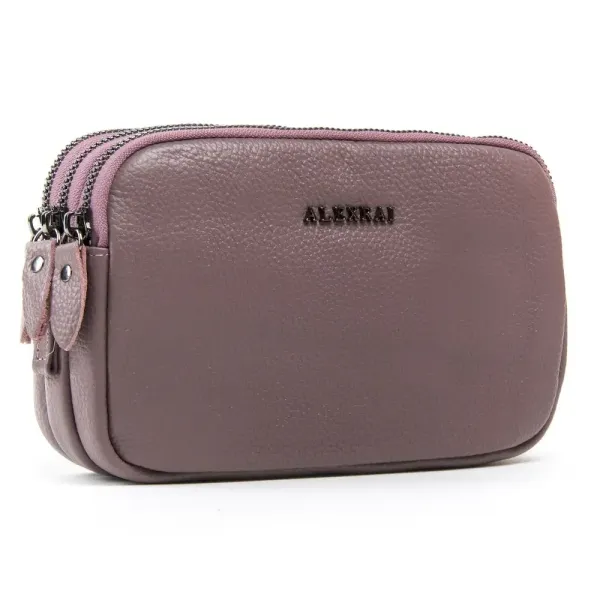Сумка Клатч жіноча шкіра ALEX RAI BM 60061-1 purple