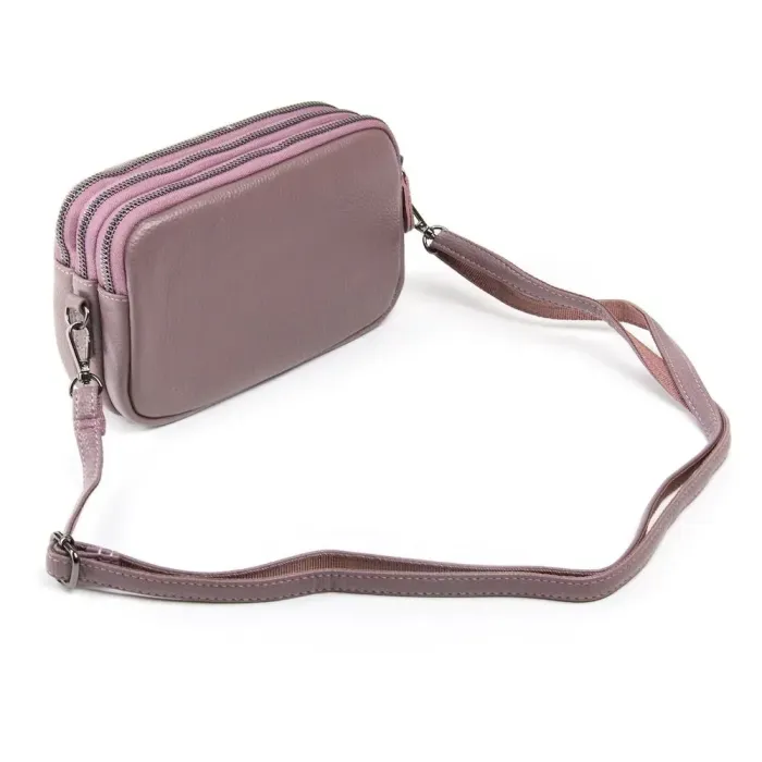 Сумка Клатч жіноча шкіра ALEX RAI BM 60061-1 purple