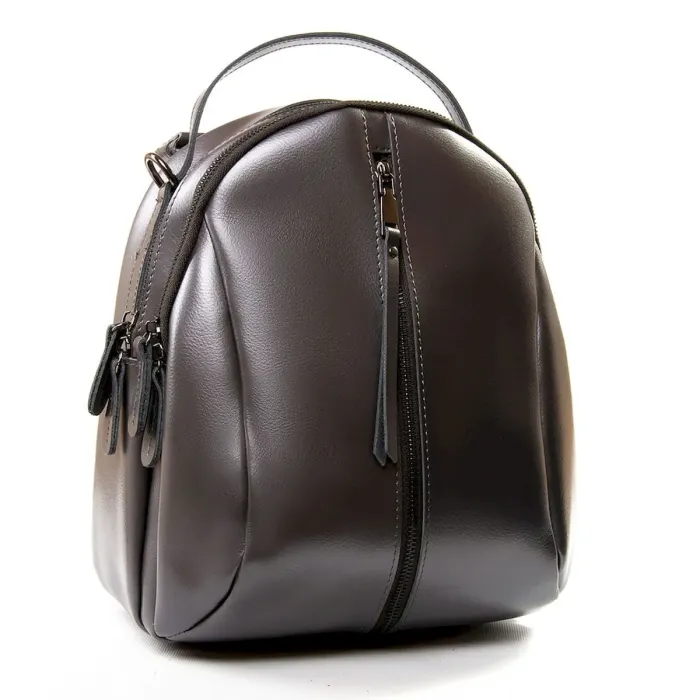 Сумка жіноча Класична шкіра Luxeva P89 8950 bright gray