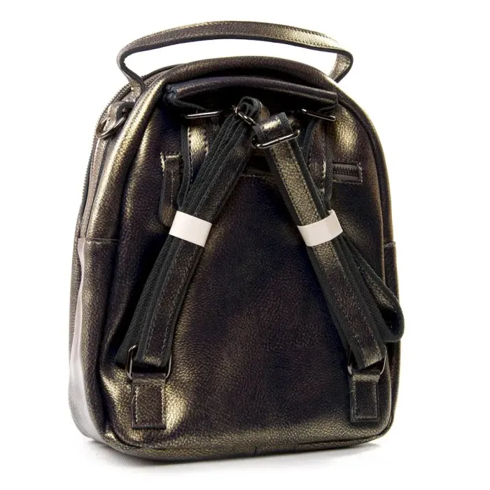 Сумка жіноча Класична шкіра Luxeva P89 8950 gold-ash