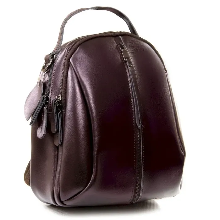 Сумка жіноча Класична шкіра Luxeva P89 8950 bright brown