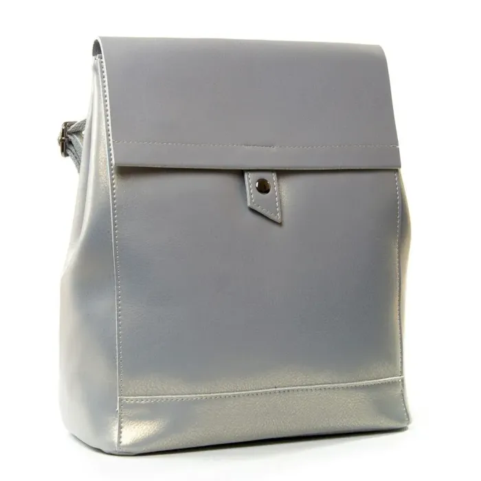 Сумка Женская Классическая кожа Luxeva P17 8634 pearl grey