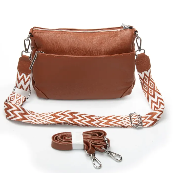 Сумка Женская Классическая кожа ALEX RAI 8269 khaki