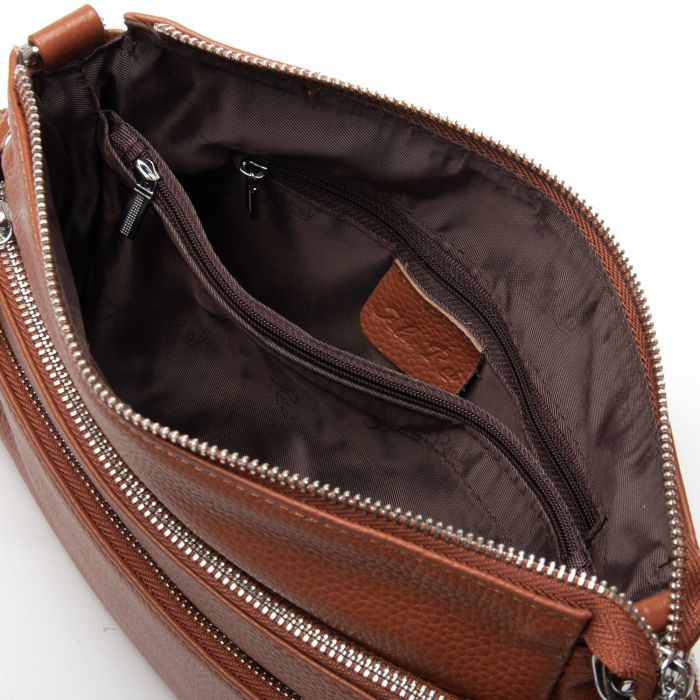 Сумка Женская Классическая кожа ALEX RAI 8269 khaki