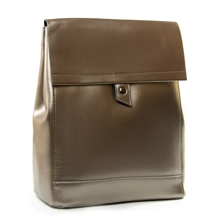 Сумка Женская Классическая кожа Luxeva P17 3225 silver-grey