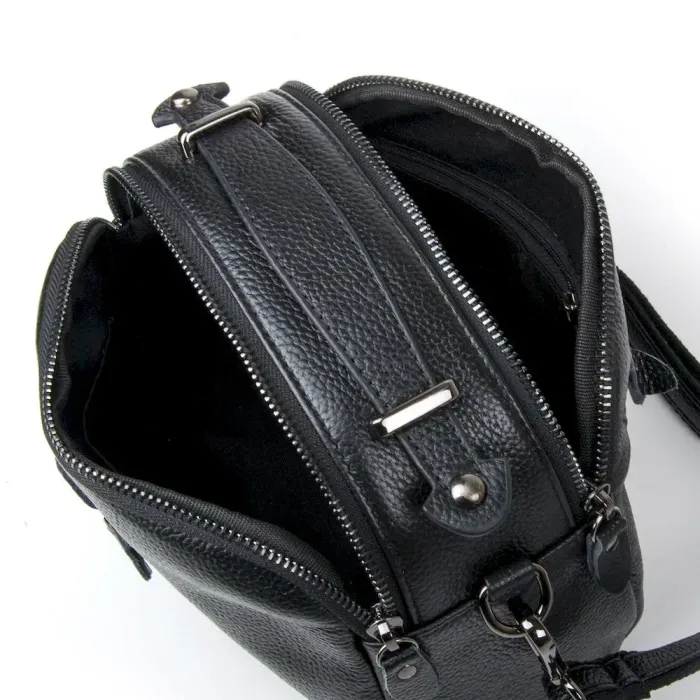 Сумка Жіноча Клатч шкіряна ALEX RAI BM 2906 black