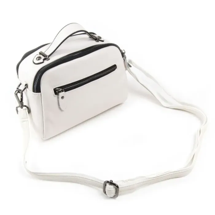 Сумка Жіноча Клатч шкіряна ALEX RAI 1-02 2906-11 white