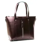 Сумка жіноча Класична шкіра Luxeva P32 1542 bright-brown