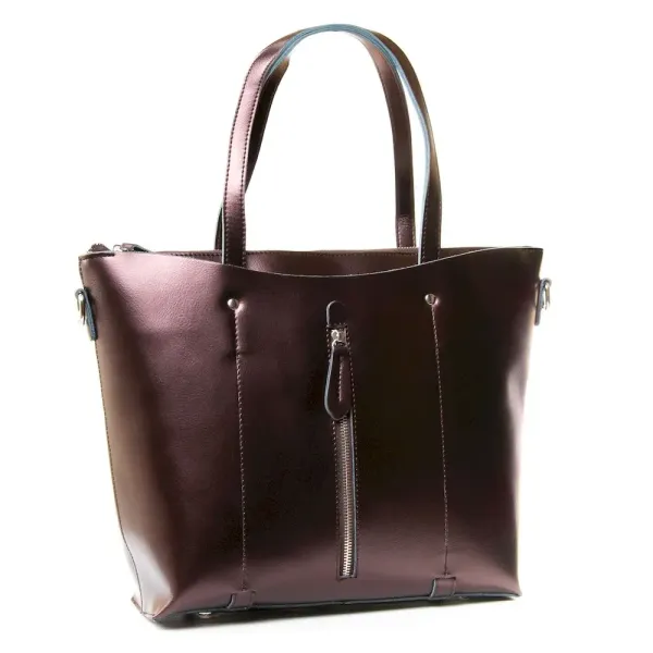 Сумка жіноча Класична шкіра Luxeva P32 1542 bright-brown