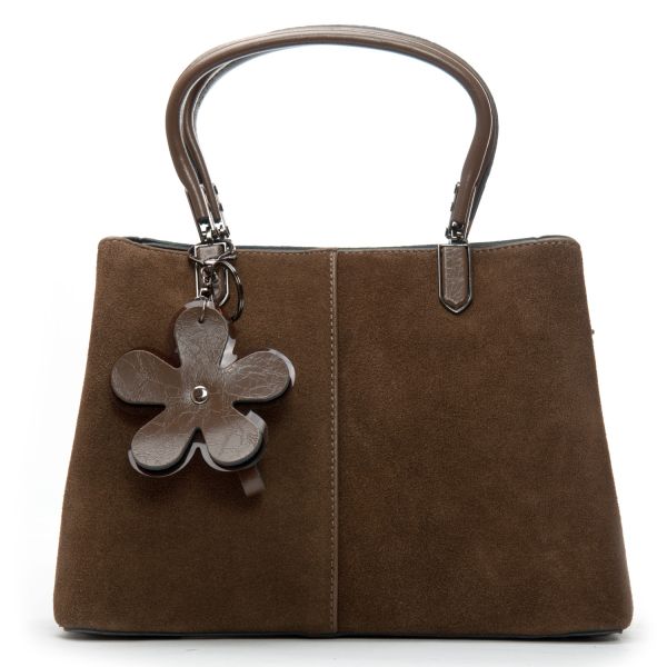 Сумка Женская Классическая замш ALEX RAI 385 khaki