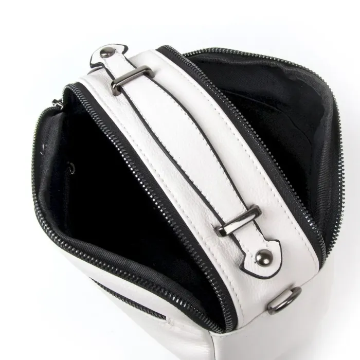 Сумка Жіноча Клатч шкіряна ALEX RAI 1-02 2906-11 white