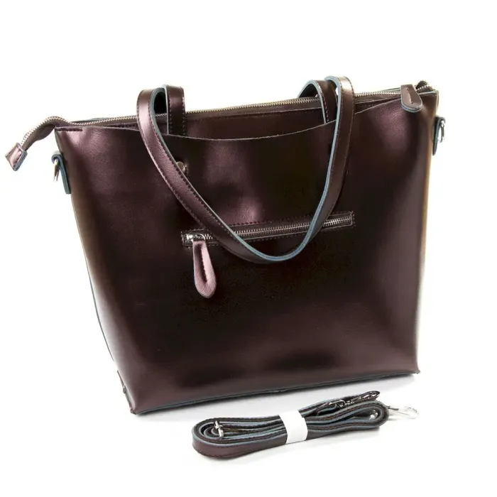 Сумка Женская Классическая кожа Luxeva P32 1542 bright-brown