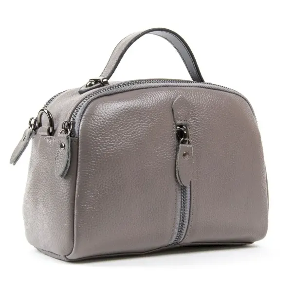 Сумка Жіноча Клатч шкіряна ALEX RAI BM 2906 grey