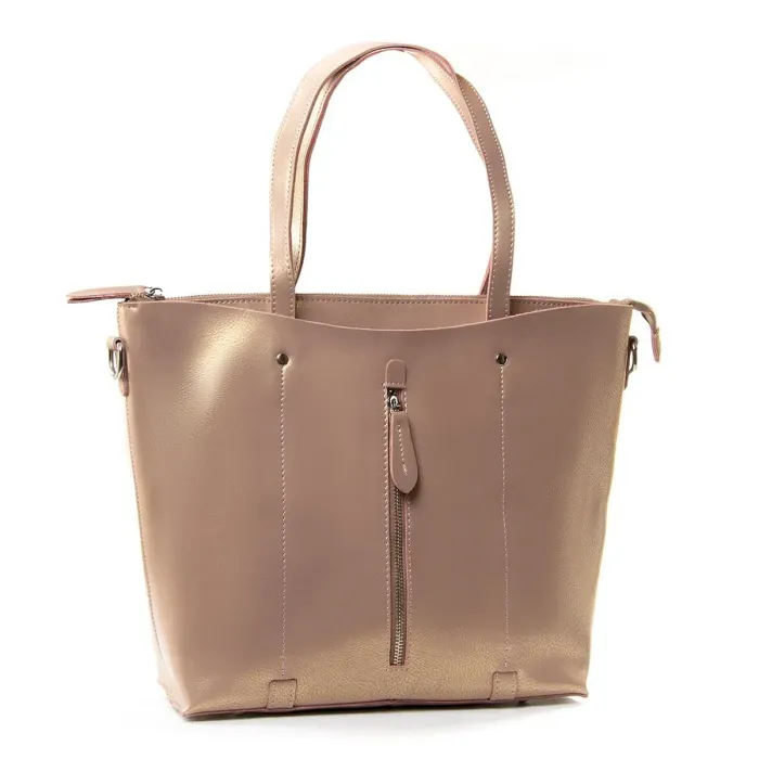 Сумка жіноча Класична шкіра Luxeva P32 1542 pearl-khaki