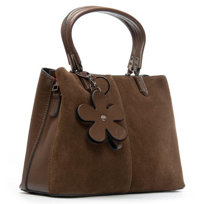 Сумка Женская Классическая замш ALEX RAI 385 khaki