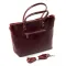 Сумка Женская Классическая кожа Luxeva P24  8776 wine-red