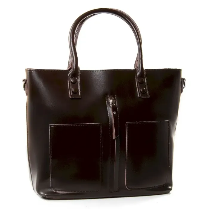 Сумка Жіноча Класична шкіра Luxeva P24 8776 brown