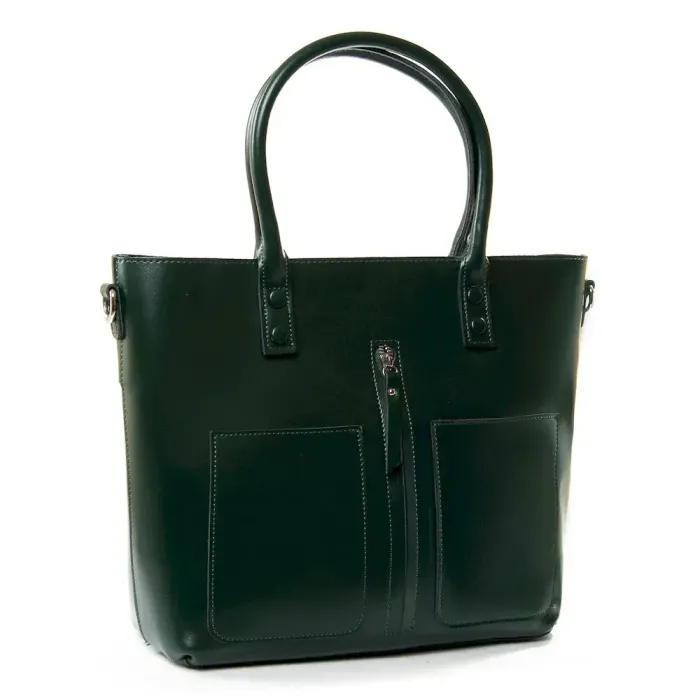 Сумка Женская Классическая кожа Luxeva P24  8776 green