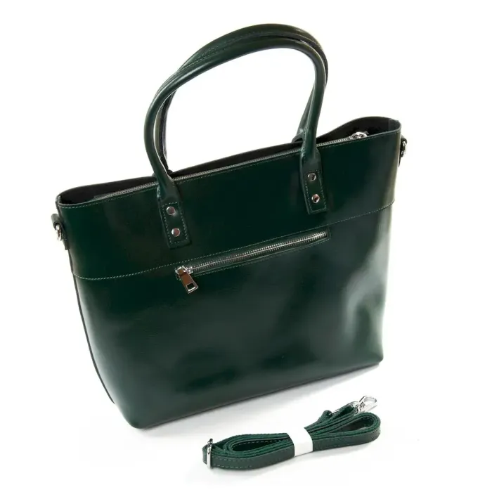 Сумка Женская Классическая кожа Luxeva P24  8776 green