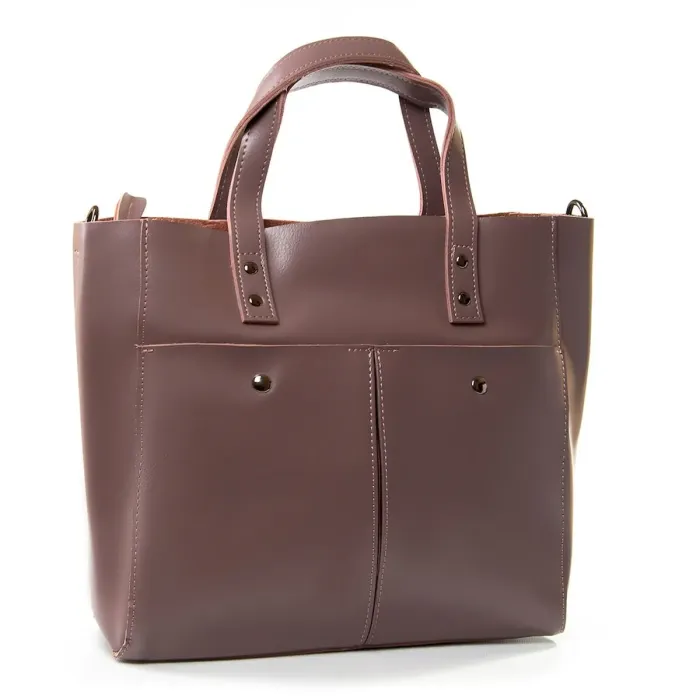 Сумка жіноча Класична шкіра Luxeva P107 8713 purple