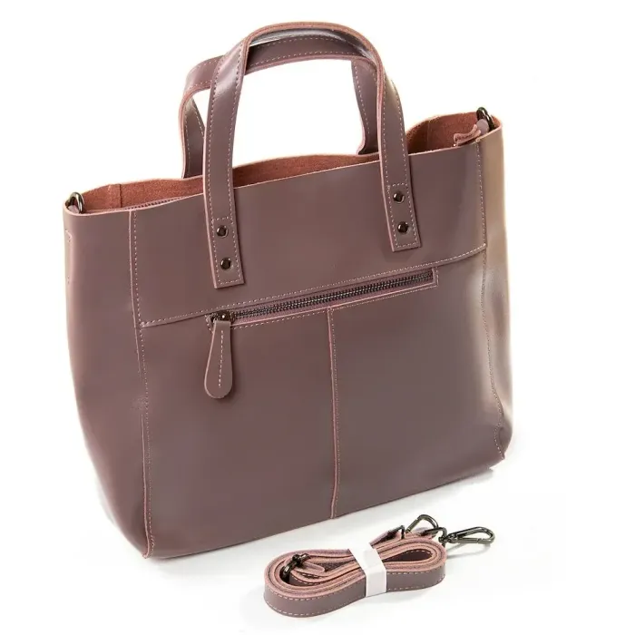 Сумка жіноча Класична шкіра Luxeva P107 8713 purple
