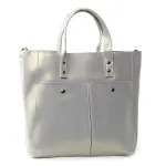 Сумка жіноча Класична шкіра Luxeva P107 8713 pearl-grey