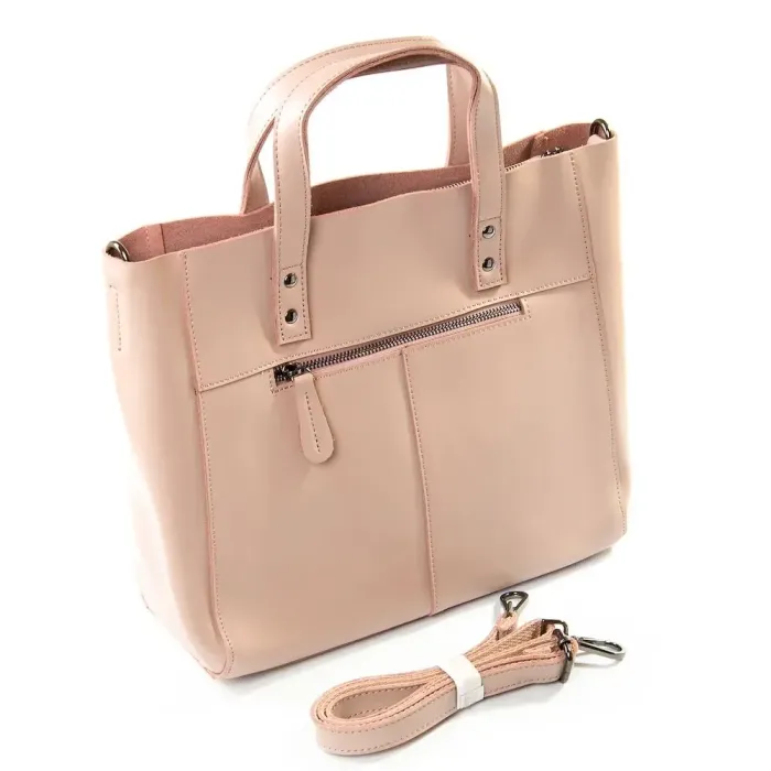 Сумка жіноча Класична шкіра Luxeva P107 8713 pink