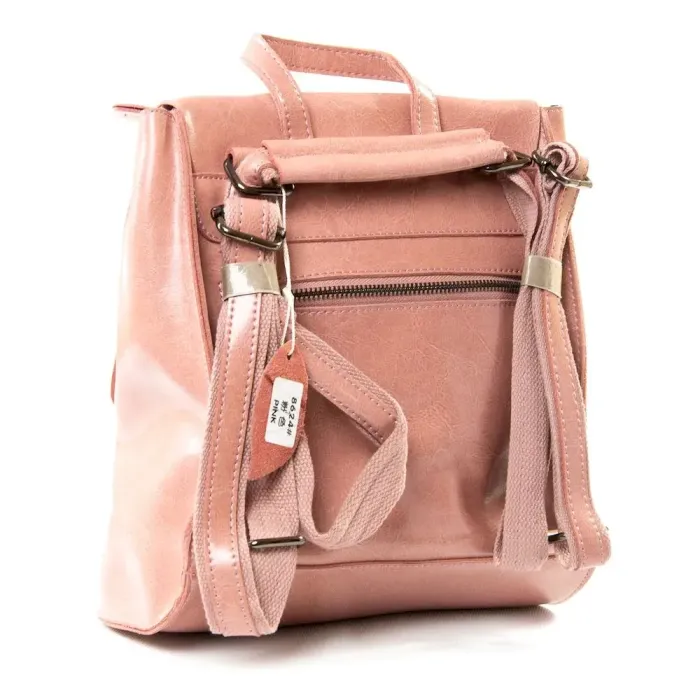 Сумка жіноча Класична шкіра Luxeva P115 8624 pink