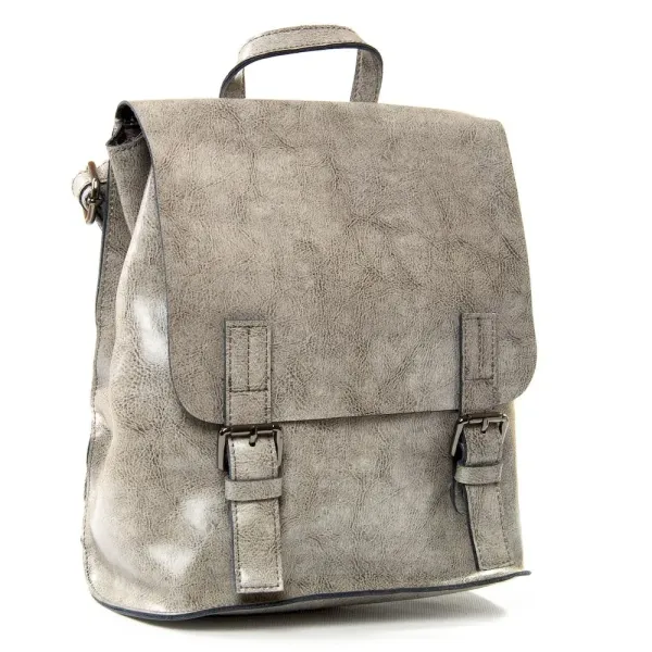 Сумка Жіноча Класична шкіра Luxeva P115 8624 elephant grey