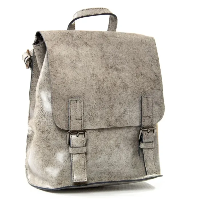 Сумка Жіноча Класична шкіра Luxeva P115 8624 elephant grey