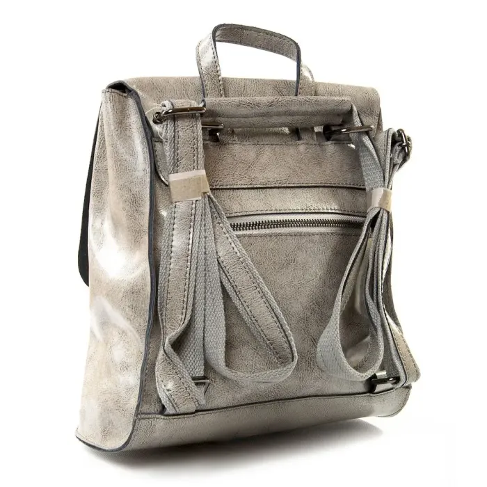 Сумка Жіноча Класична шкіра Luxeva P115 8624 elephant grey