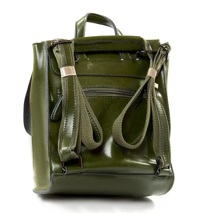Сумка жіноча Класична шкіра Luxeva P115 8624 grass green