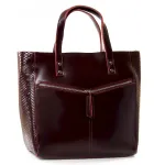 Сумка Жіноча Класична шкіра Luxeva P107 8713-1 wine-red