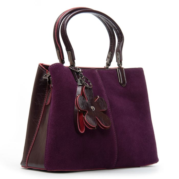 Сумка Женская Классическая замш ALEX RAI 385 red