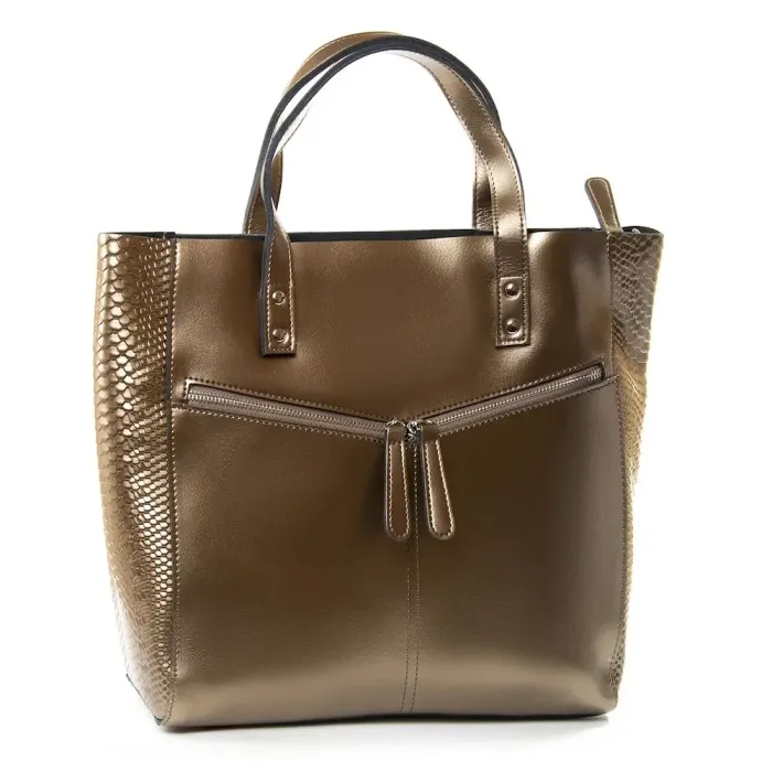 Сумка Женская Классическая кожа Luxeva P107 8713-1 deep-silver-ash