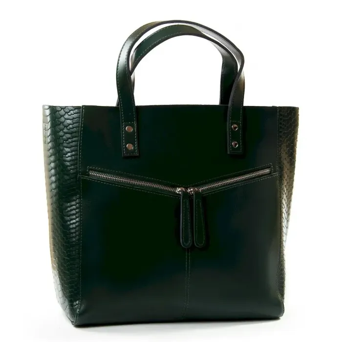 Сумка Женская Классическая кожа Luxeva P107 8713-1 green