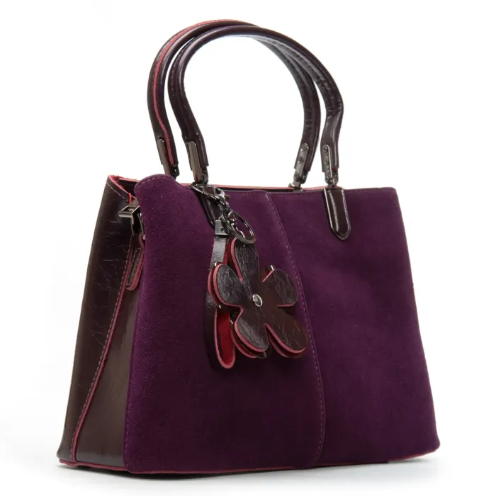 Сумка Женская Классическая замш ALEX RAI 385 red