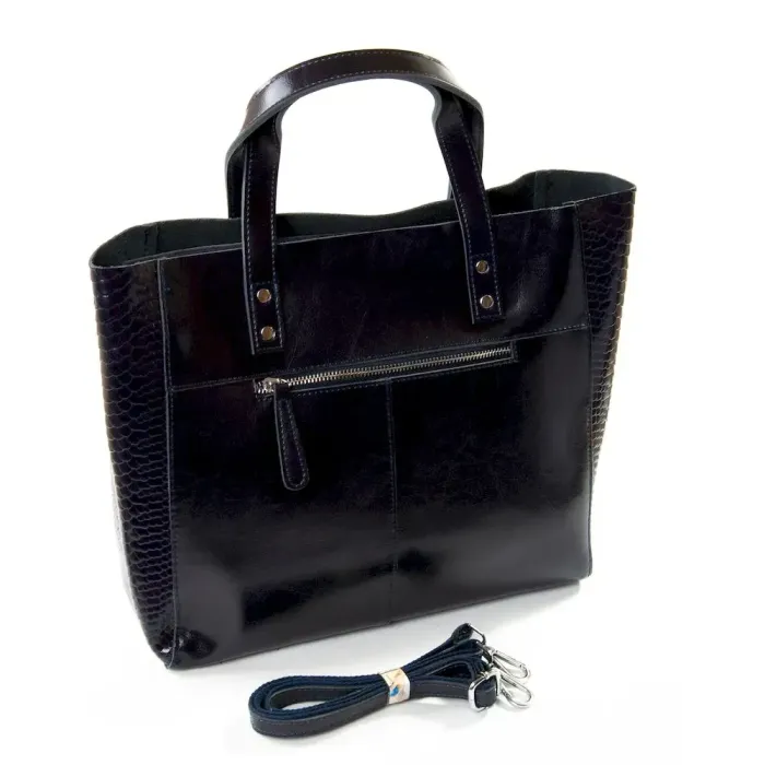 Сумка Женская Классическая кожа Luxeva P107 8713-1 blue