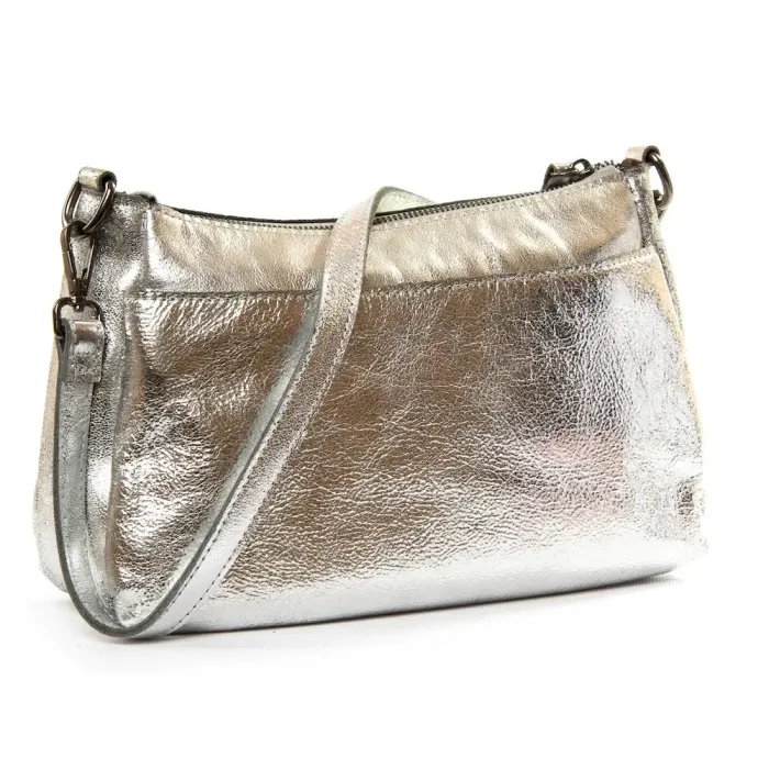 Сумка Женская Классическая кожа Luxeva P112 8724-7 silver