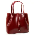 Сумка Жіноча Класична шкіра Luxeva P54 317 wine-red