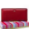 Жіночий гаманець Rainbow шкіряний Dr.Bond WRN-22 red