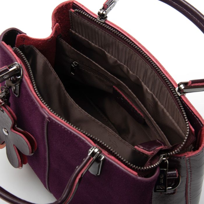 Сумка Женская Классическая замш ALEX RAI 385 red