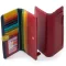 Кошелек Rainbow кожа DR. BOND WRN-22 bordo