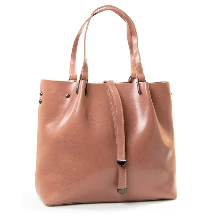 Сумка Женская Классическая кожа Luxeva P54 317 pink