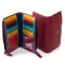 Жіночий гаманець Rainbow шкіряний Dr.Bond WRN-23 bordo