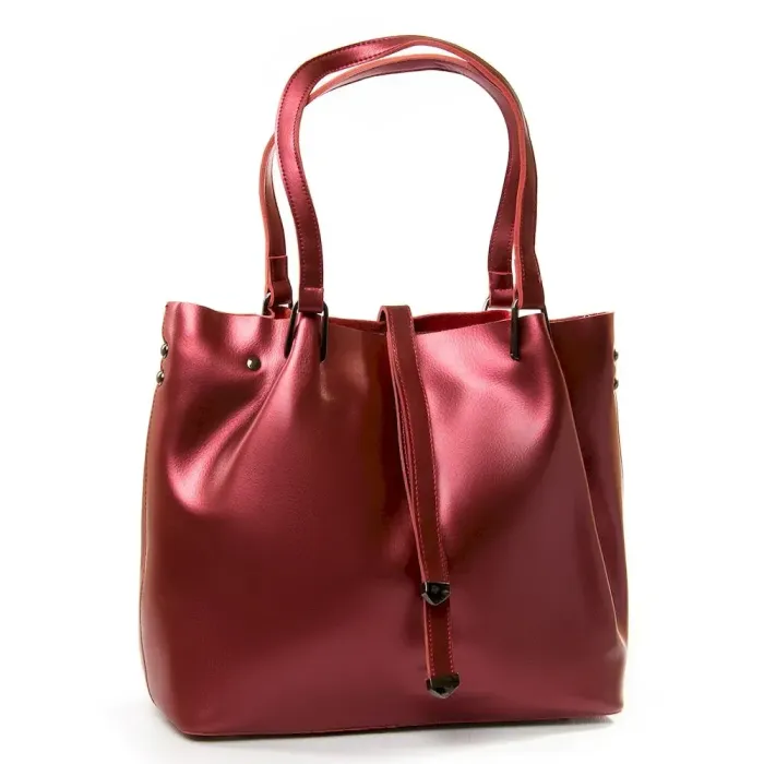 Сумка Женская Классическая кожа Luxeva P54 317 bright-red